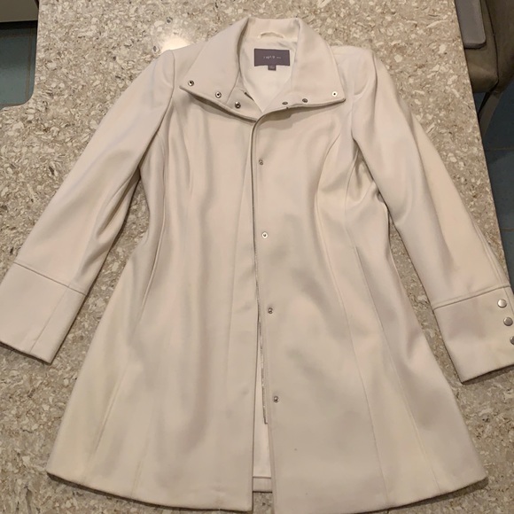 Apt.9 women’s wool cream jacket size L - Picture 1 of 7